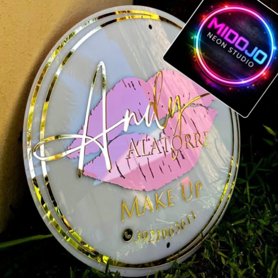 Letrero A2 con retroiluminacion