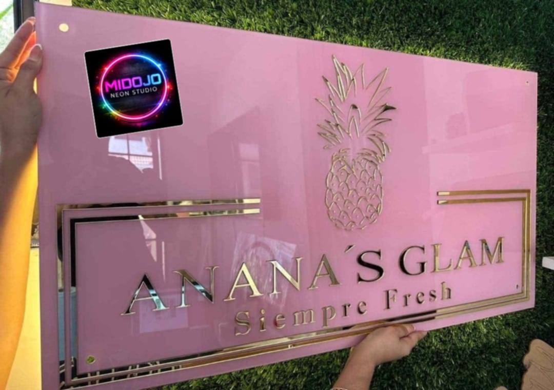 Letrero A2 con retroiluminacion